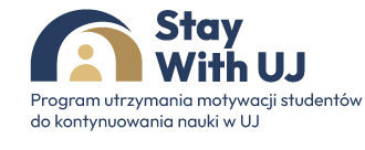 Logotyp projektu Stay With UJ